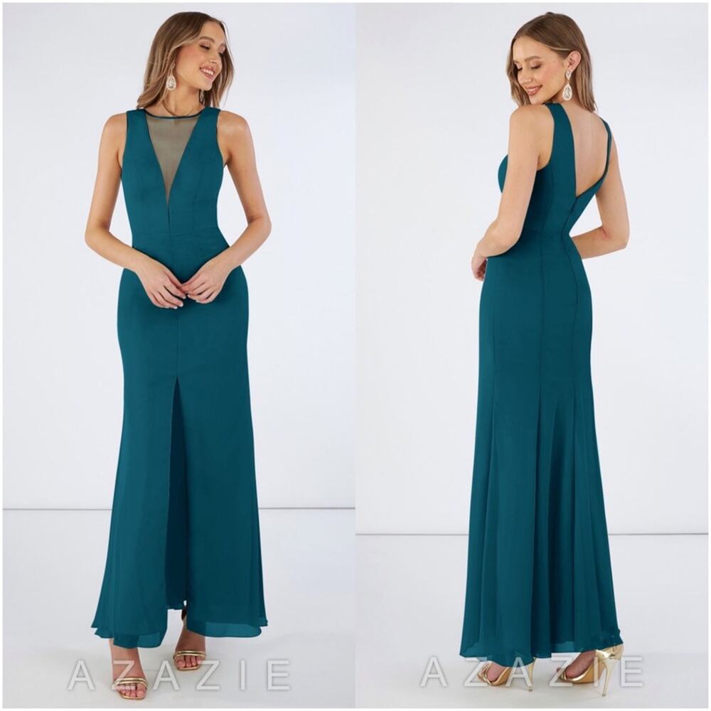 NWT AZAZIE Buffy Gown Ink Blue